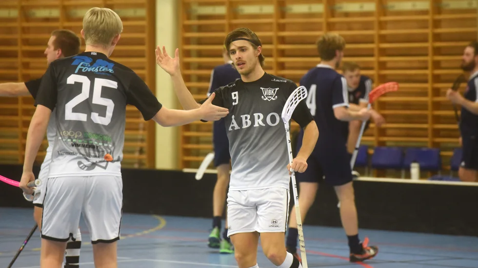 Jonatan Green noterades för tre mål och en assist och var inblandad i det mesta som VIBK skapade.