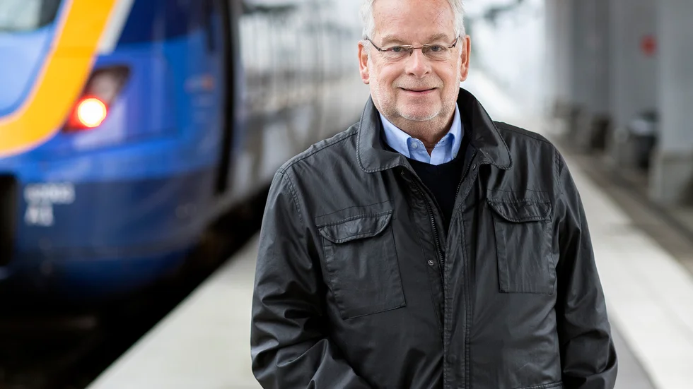 Gusten Granström, vd vid Norrbotniabanan.