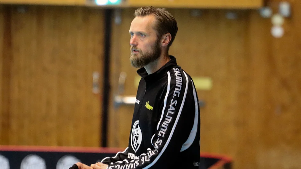 Katrineholms tränare Jimmie Blomqvist-Rosenberg.