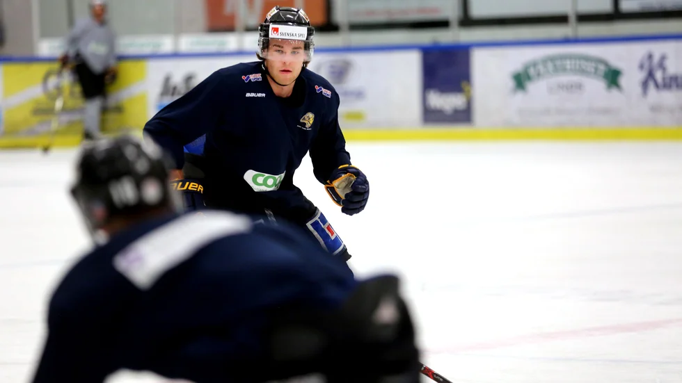 Hampus Falk har fått det att lossna. I kväll kan hans Visby Roma bli klart för playoff 2.
