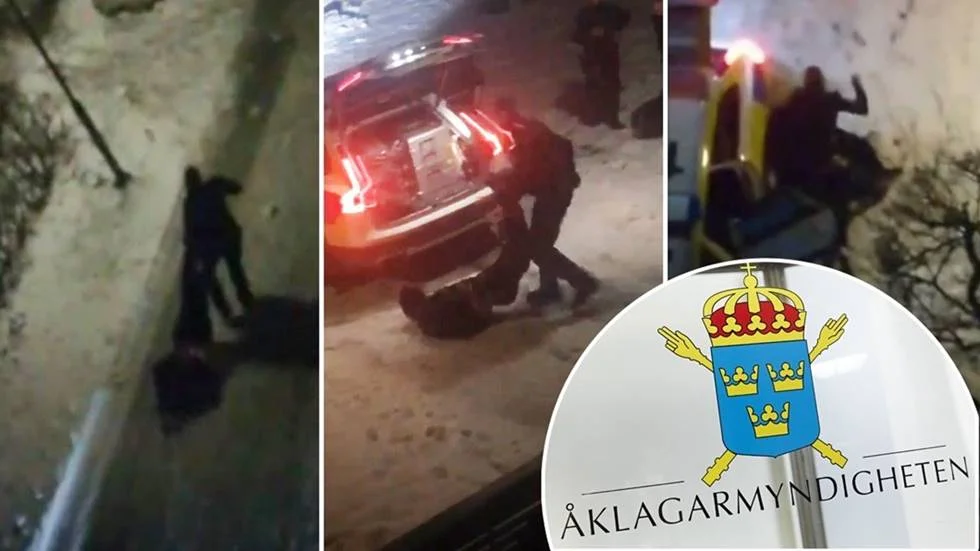 Polisens experter ska försöka förbättra bildkvalitén i filmsekvenserna som visar händelsen.