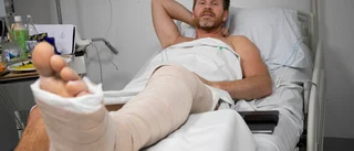 Krasch krossade endurodrömmen 