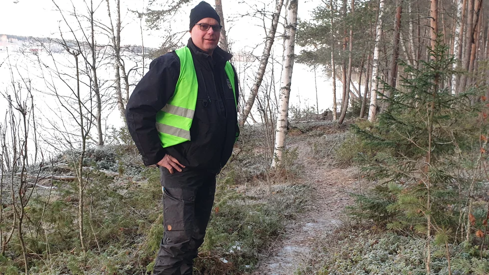 Christer Lindbäck, operativ chef för Missing people Norrbotten.