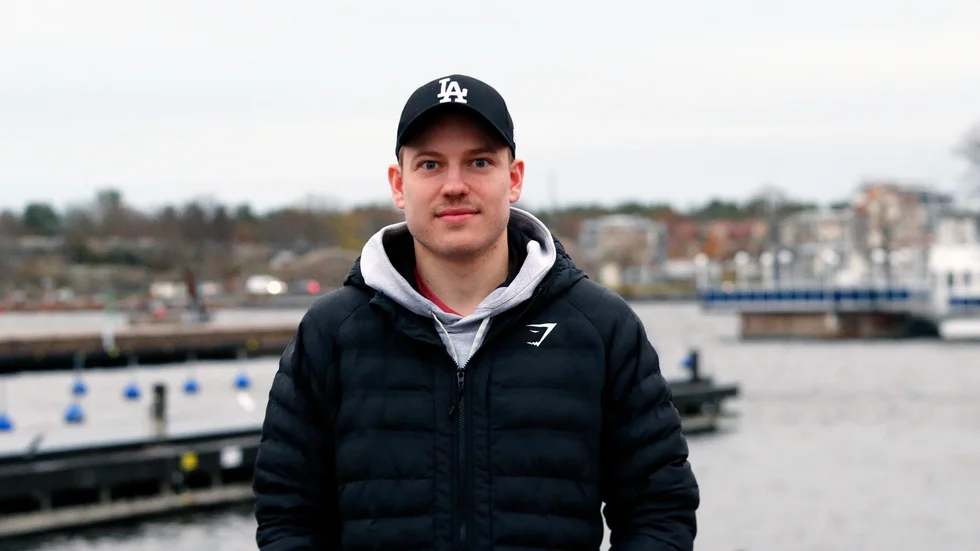 VIK:s amerikanske center Peter Krieger har träffat Sporten för en stor intervju.