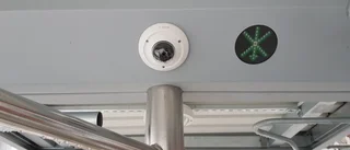 Kameraövervakning vid fabrikens parkering