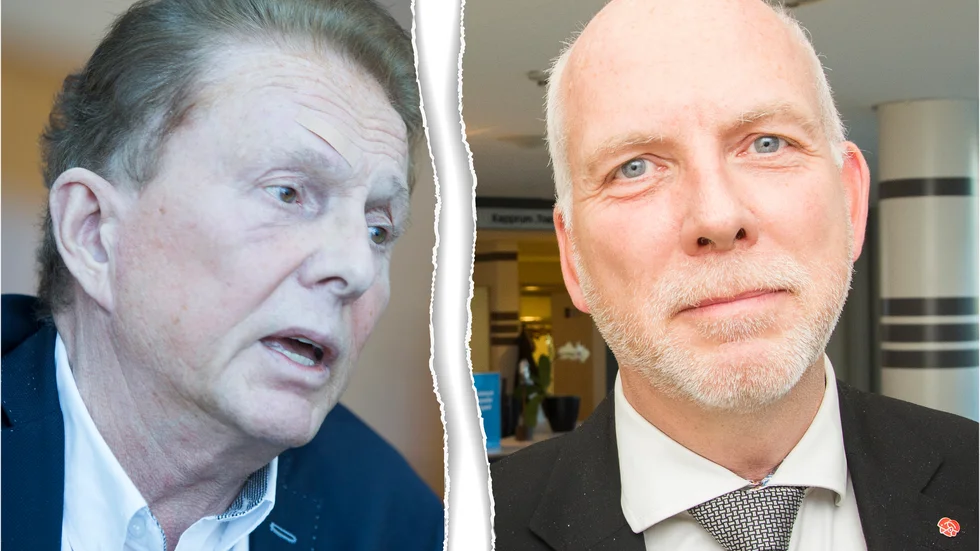 Olika syn på regionens ekonomi. Regionråd Kenneth Backgård, Sjukvårdspartiet, beskriver läget som ett "moras" men oppositionsråd Anders Öberg (S) håller inte med.