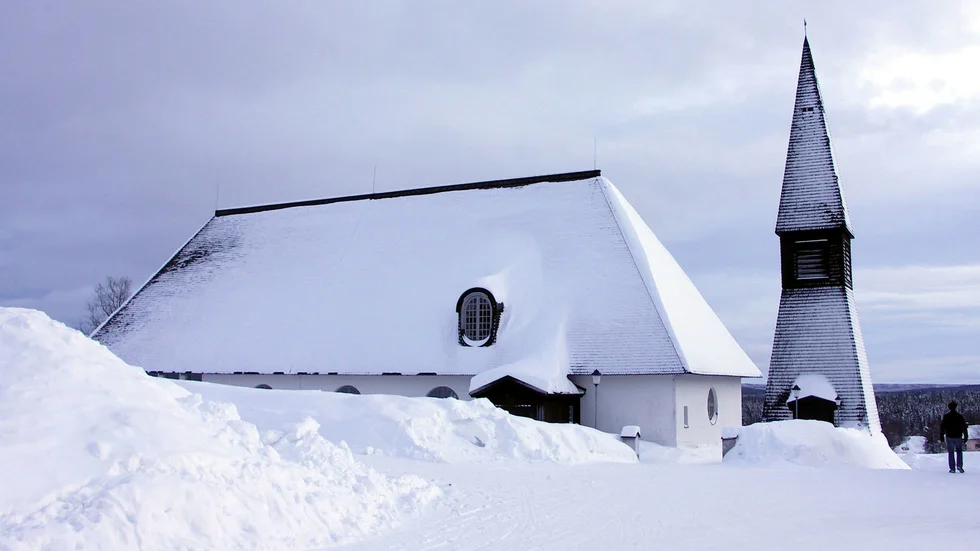 I slänten nedanför Malmbergets kyrka kommer Kaptensspelets ersättare placeras vilket gör att en del av grönområdet kommer stängslas in. 