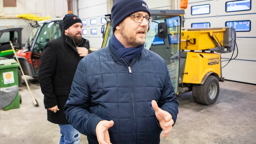 Isak Malm, avdelningschef för gata/park.