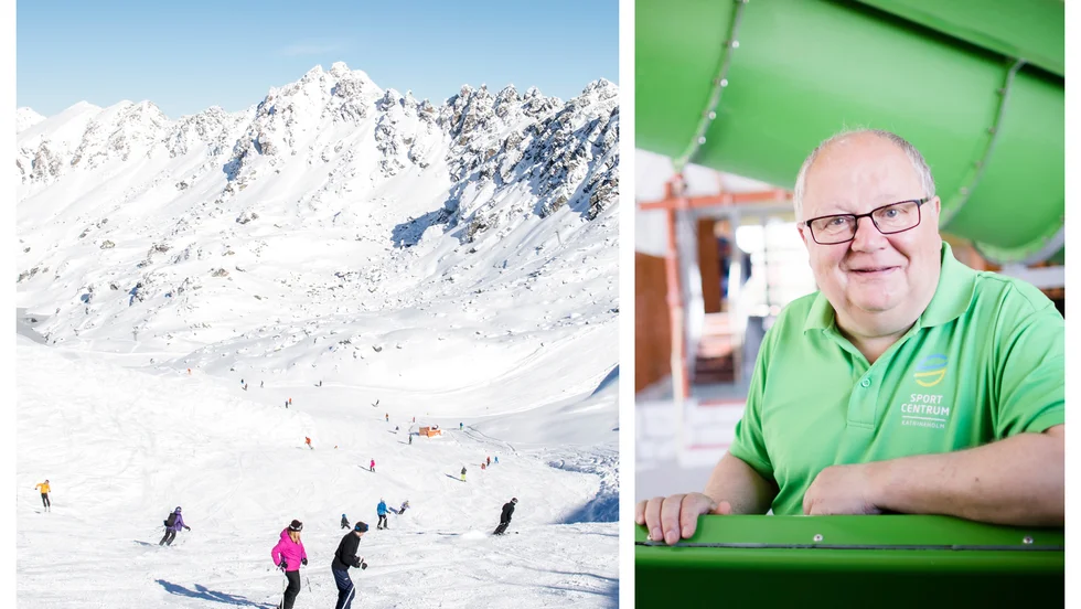 Thomas Carreman är på skidsemester i ett coronadrabbat område.