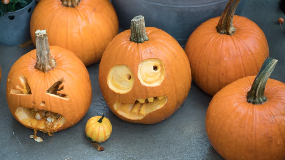 Halloween-tema på många aktiviteter i helgen.