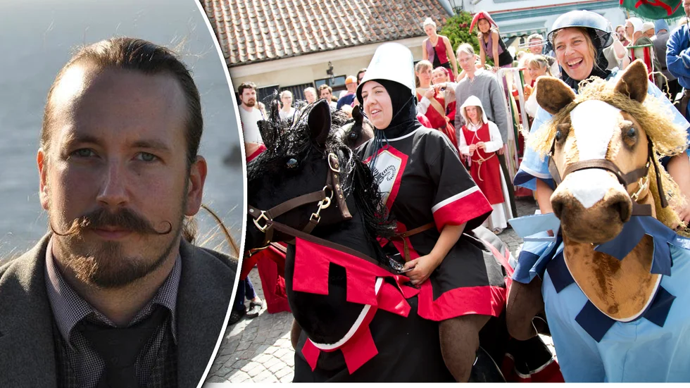 Medeltidsveckans verksamhetsledare Björn Sundberg.
