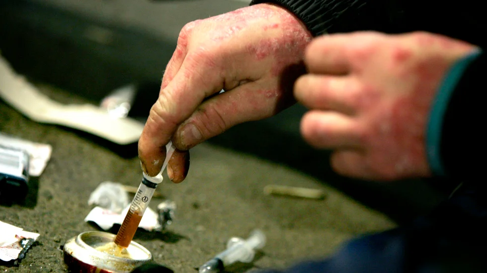 När tillgången på heroin minskar på grund av virusstängda gränser tar missbrukare större risker. Arkivbild.