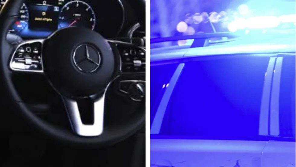 Den 58-årige mannen körde i 87 kilometer i timmen på väg 35 vid Rödsten. 