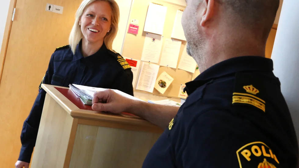 Johanna Åström, chef för utredningsenheten på Gotland. 