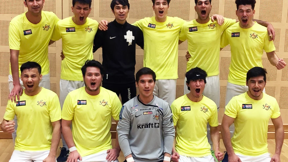 Sunnanå Futsal, bäst i Sunnanås organisation. Laget: Jawad Nori, Ali Khoshmeri, Hadi Nazari, Vali Soltani, Abbas Mohammadi, Ali Moradi, Amin Tajik, Hassan Panahi, Sobhan Hazare, Nasrulla Qampari och Ali Khawati.