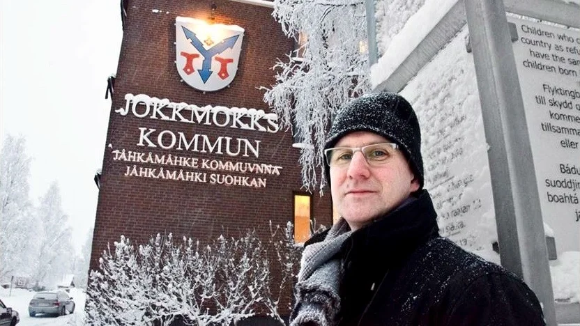 Robert Berhardsson, Jokkmokks kommunalråd.