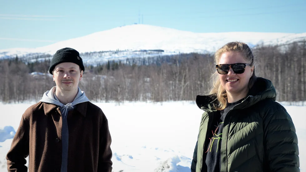 Tom Johansen och Julia Palo jobbar tillsammans med Lena Koberg på projektet Face of Gällivare, som återigen kommer att ge ut magasinet Facing Gällivare.
