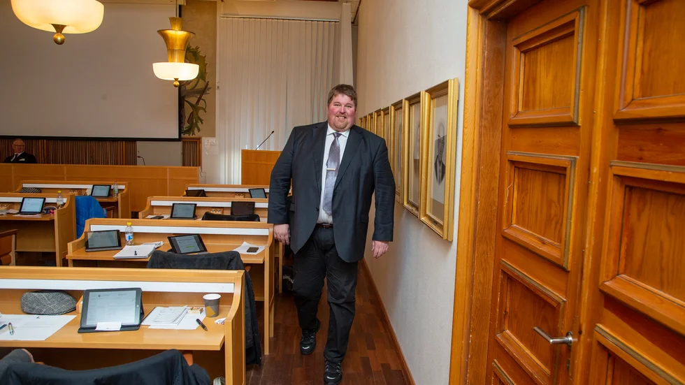 Peter Rydfjäll (S) begär att få lämna sitt uppdrag som kommunfullmäktiges ordförande. (Arkivbild)