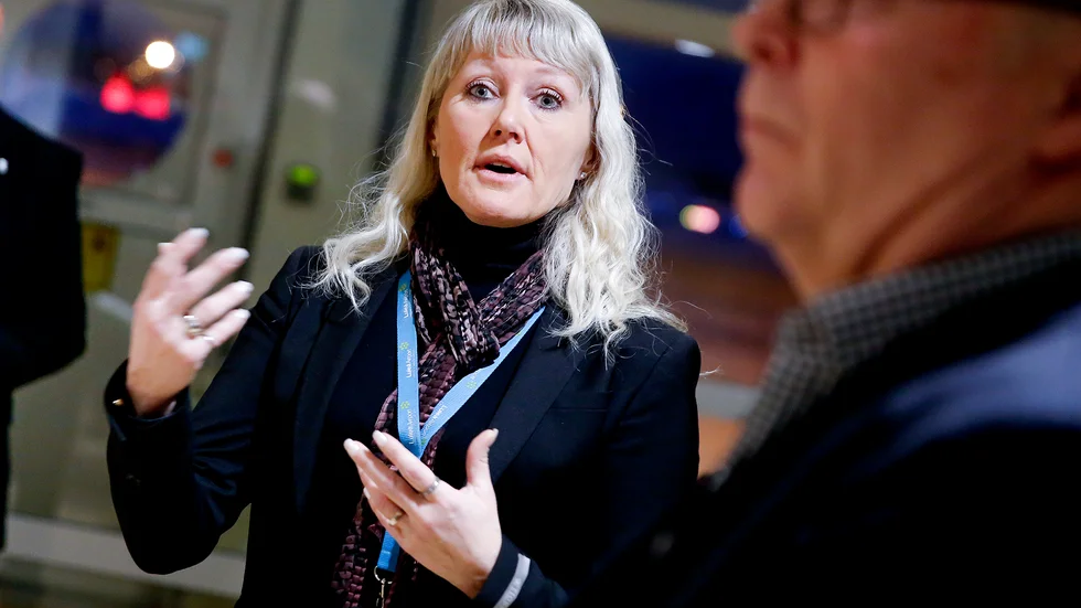 Ann-Christin Viklund, flygplatschef vid Luleå airport, är trygg med säkerheten vid flygplatsen.