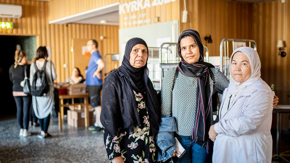 Semin Najafi, Leyla Azimi och Zara Khavri tycker att initiativet är bra.