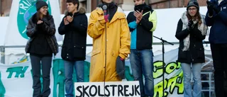 Manifestation till stöd för klimatet