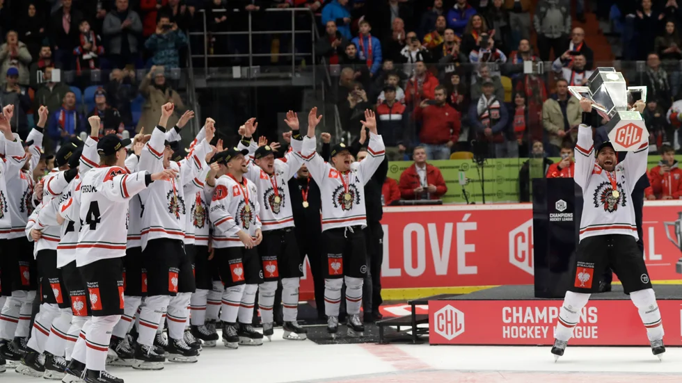 Frölunda blev CHL-mästare förra säsongen. Arkivbild.