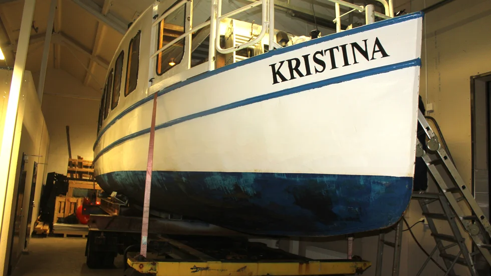 Troligen får ångbåten Kristina stå kvar på land den här sommaren.