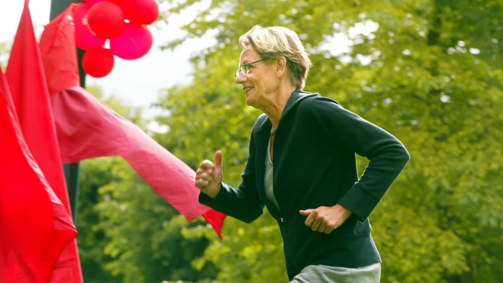 Gudrun Schyman har inte slagit av på takten. Som företrädare för Klimatalliansen deltar hon i debatten inför EU-valet som avgörs nu på söndag den 9 juni.