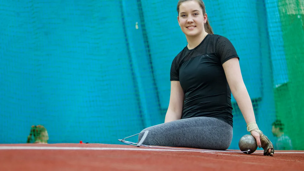 Tävlingssäsongen är inledd för Sara Forssell. Men nu dröjer det till nästa tävling som är först i maj.