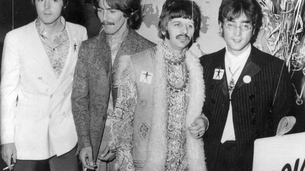 The Beatles 1967.Från vänster: Paul McCartney, George Harrison, Ringo Starr och John Lennon