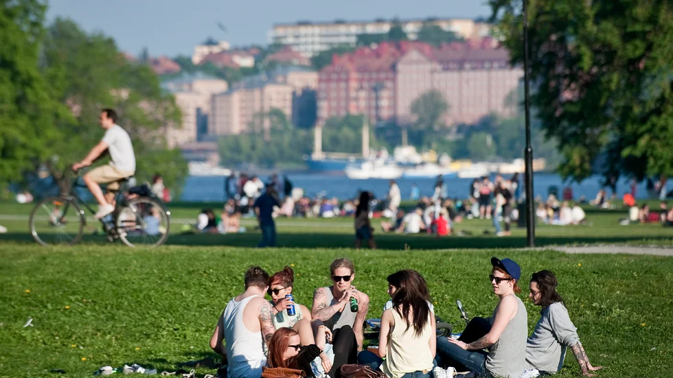 Till mitten av nästa vecka kommer majvädret. Arkivbild.