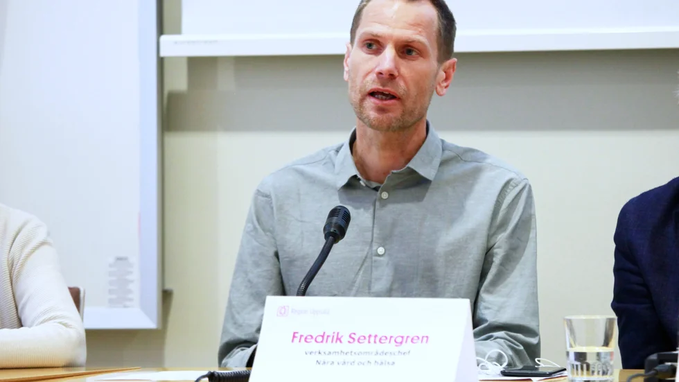 Fredrik Settergren säger att det kommer att märkas på vårdcentralerna när 