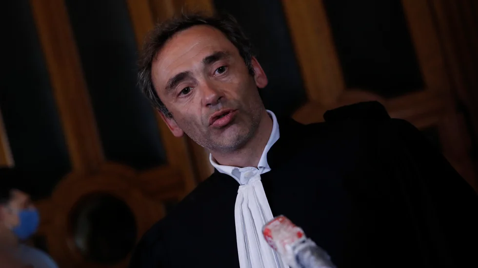 Laurent Bayon är en av advokaterna som försvarar Félicien Kabuga.