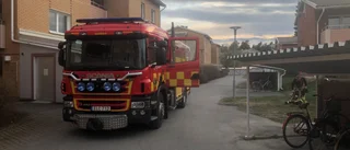 Räddningstjänsten ryckte ut till flerfamiljshus på Morö Backe