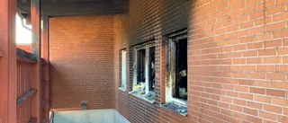 Brand på universitetet i natt – spred sig till vinden