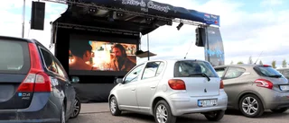 Premiär för drive-in-bio på Västra kajen