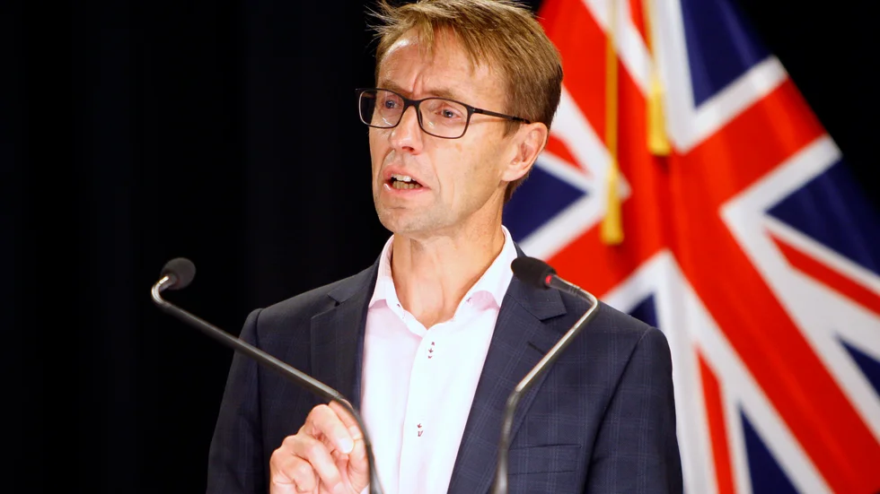 Ashley Bloomfield, generaldirektör för Nya Zeelands hälsoskyddsmyndighet. Arkivbild.