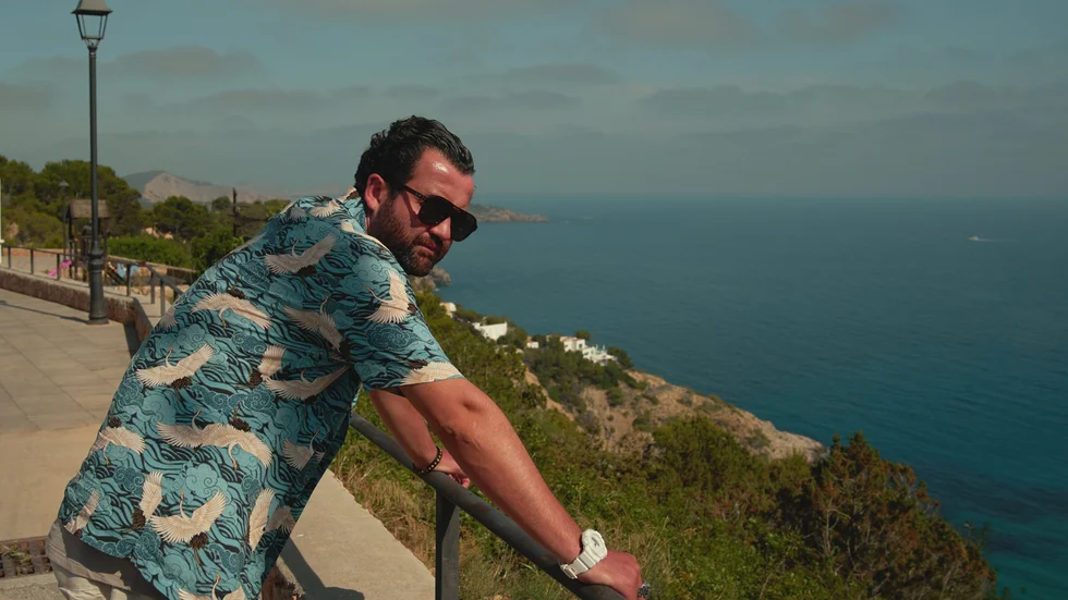 Danny Mayes i Netflixthrillern "White lines". Pressbild.