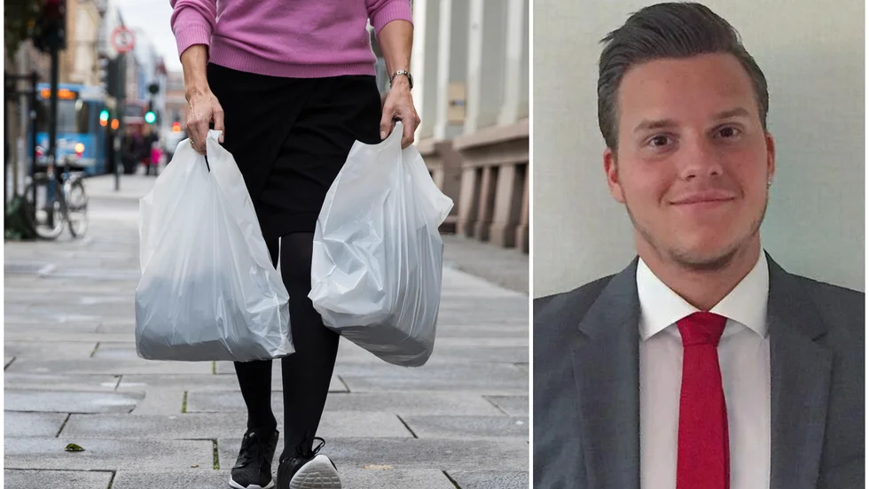 Varför gör inte våra grannländer Norge, Danmark eller Finland bedömningen att en så hög skatt på plastpåsar är nödvändig, frågar Andreas Celan.
