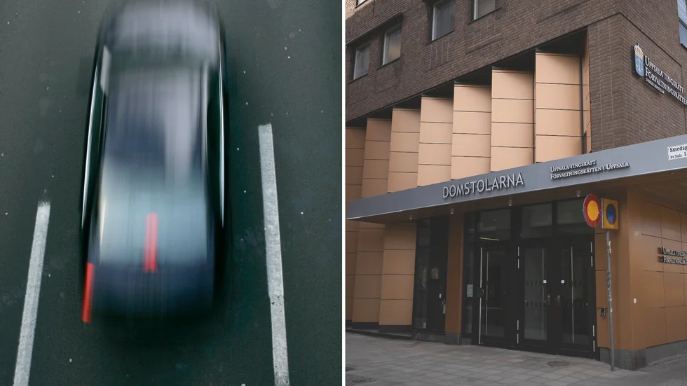 Kvinnan åtalas efter en biljakt i hög fart på E 4. 