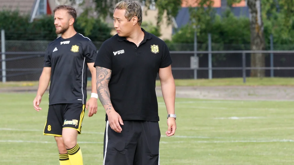 Daniel Ohlsson, tränare i Gullringens GoIF.