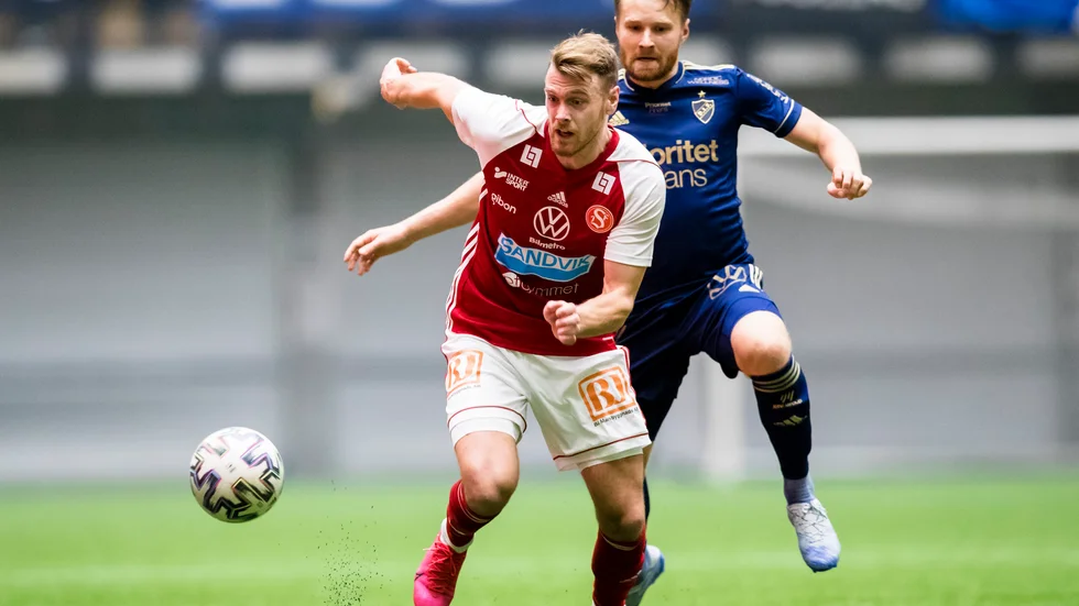 Leo Englund blev matchhjälte i söndagens 3–1-seger. 