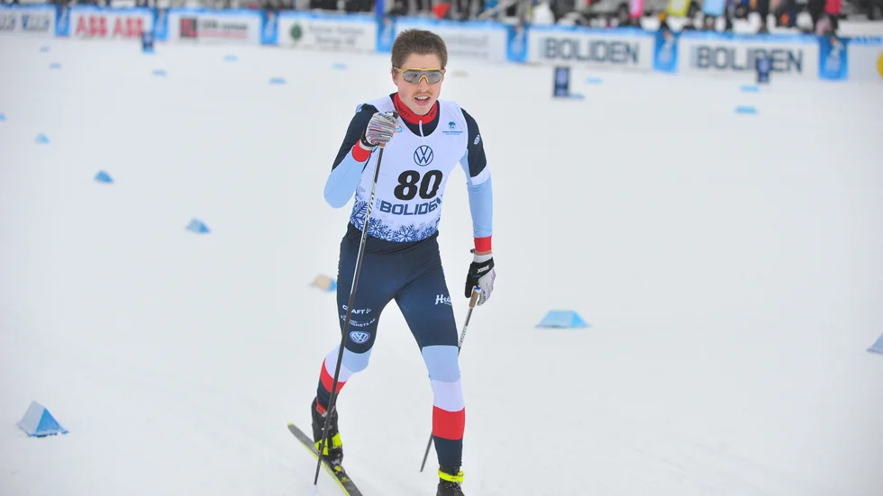 William Poromaa vann dubbelt när Skandinaviska Cupen kördes i Falun.