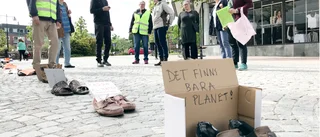 Skostrejk i centrum för klimatsmart omstart
