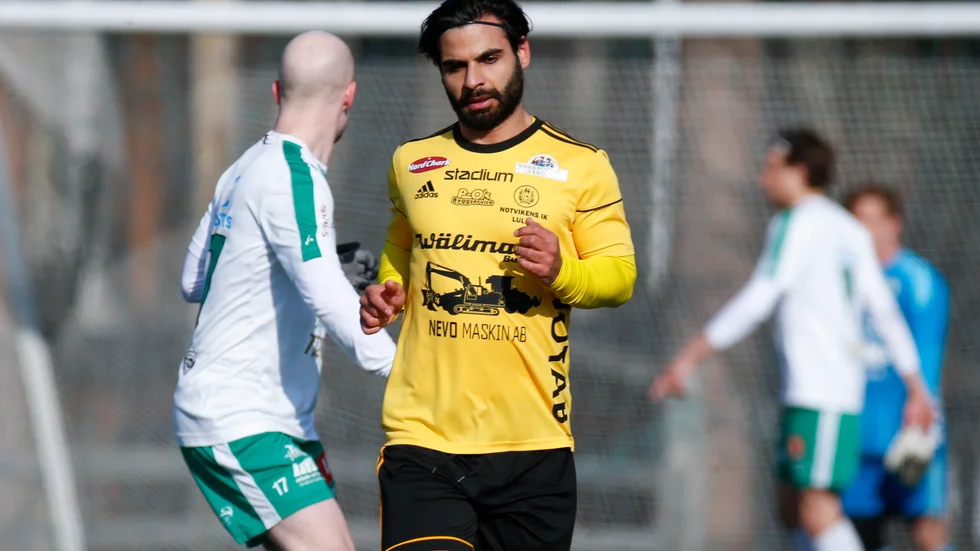 Dany Yasso har fått jobb i Stockholm och kommer inte att spela med Notviken i sommar.