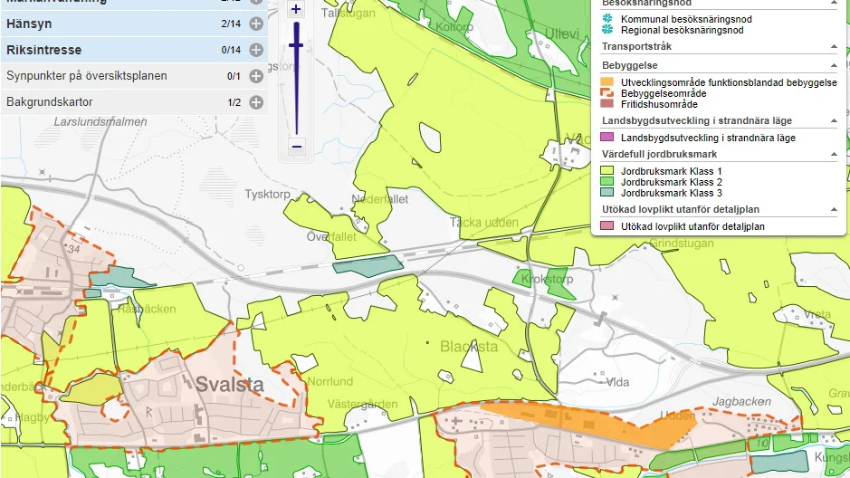 Får vi en trillingort utanför Nyköping? Kanske det. Det är fullt möjligt att Bergshammar, Svalsta och Enstaberga över kommande decennier kryper allt närmare varandra.