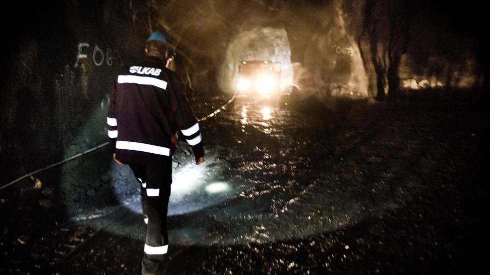 Ett större skalv tvingade LKAB att tillfälligt stänga gruvan i Kiruna under fredagsmorgonen.