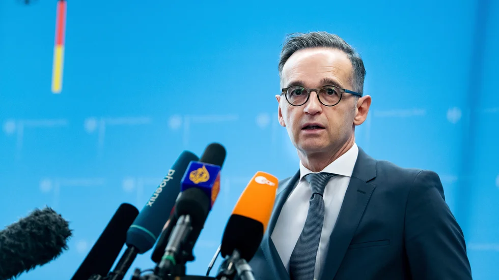 Heiko Maas är Tysklands utrikesminister. Arkivbild.