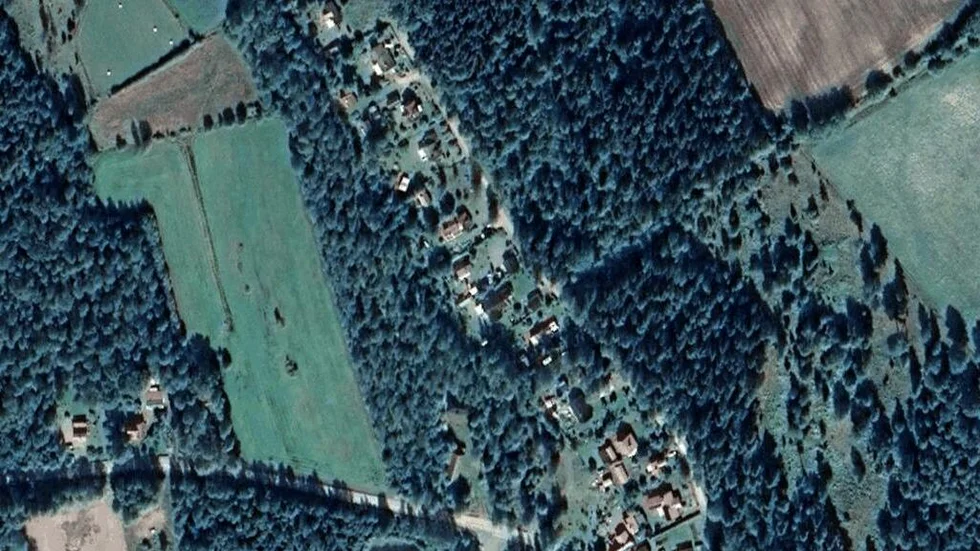 Området kring Hallstad  