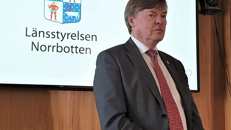Landshövdingen Björn O. Nilssons roll i konflikten mellan LKAB och kommunen är avslutad. 